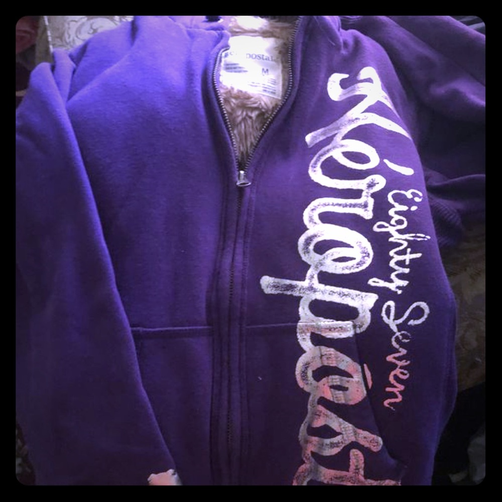 Fur jacket size medium